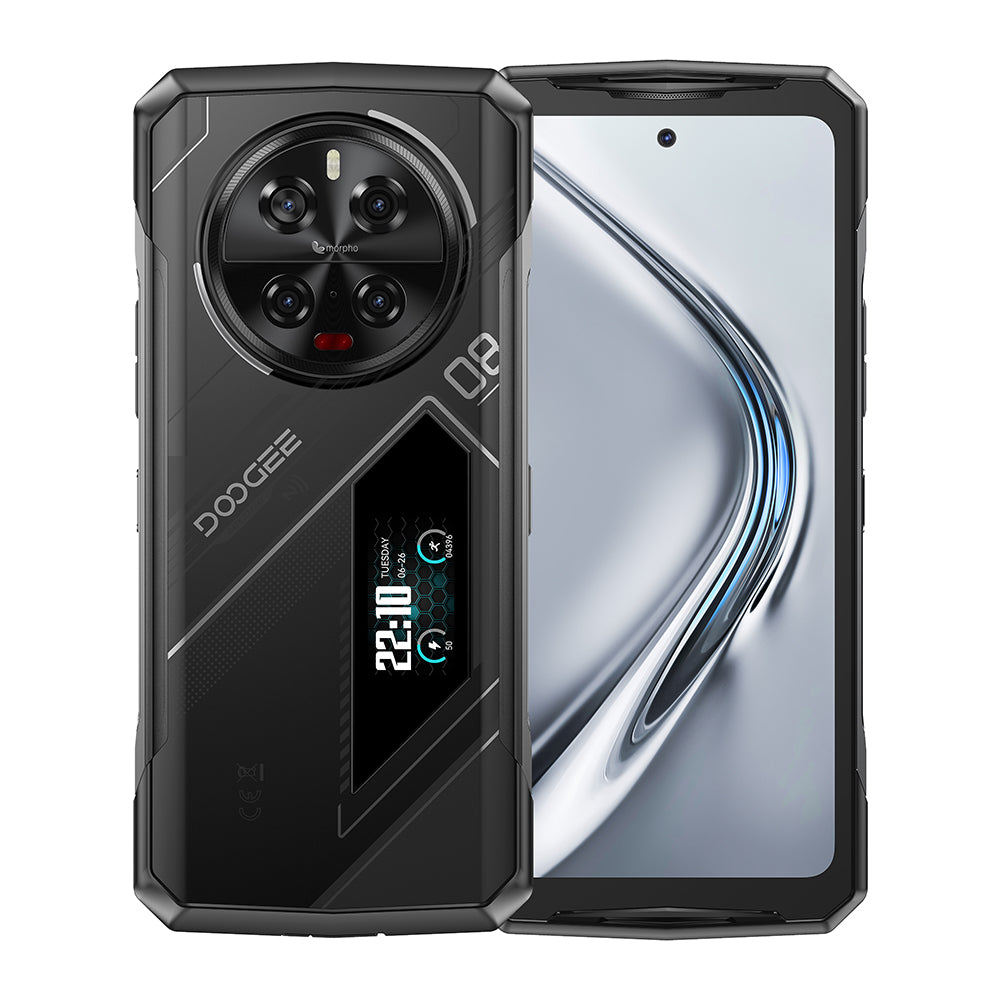 DOOGEE V40 Pro Dimensity 7300 4nm Octa Core 8680mAh Großer Akku 16GB+Bis zu 20GB erweiterter RAM Robustes Smartphone